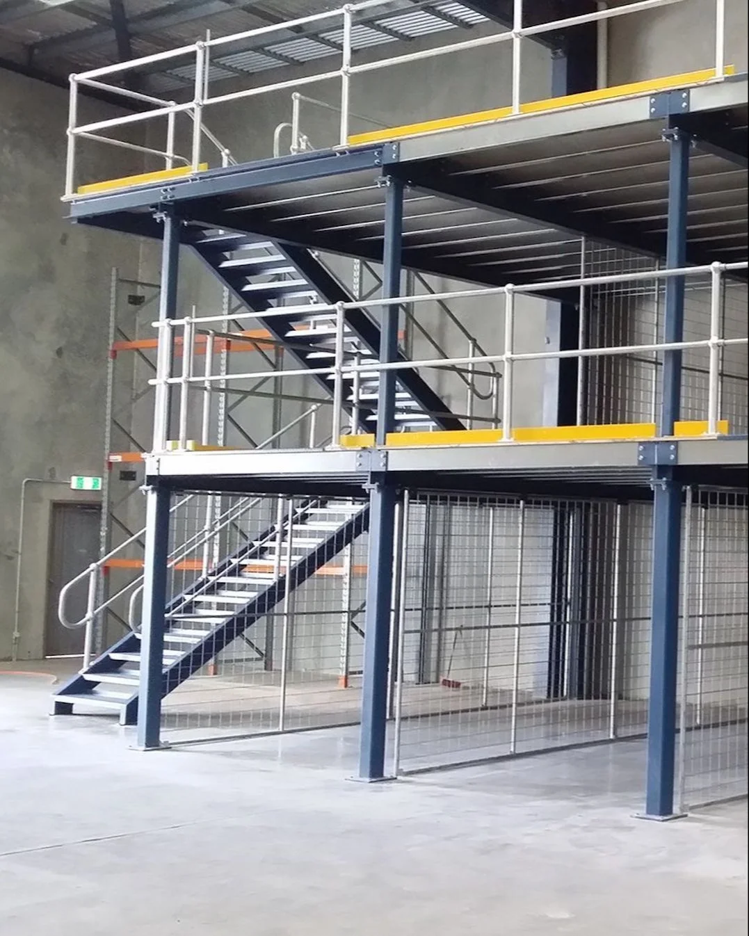 Double Decker Mezzanine Floor Manufacturer & Supplier in Mumbai